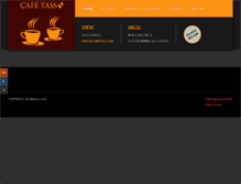 Tablet Screenshot of cafetass.com